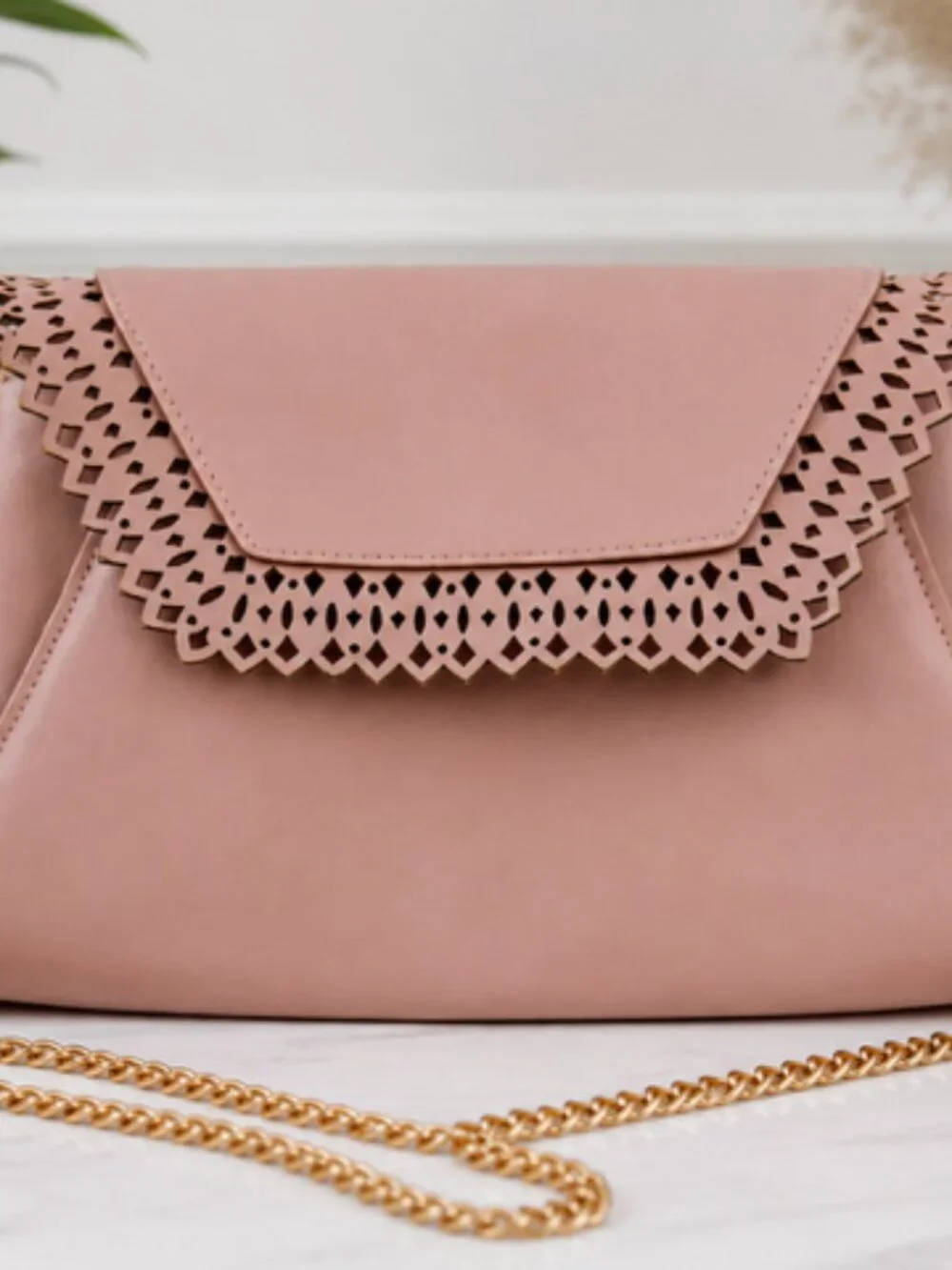 A New Day Blush Pink Crossbody/Clutch Purse – Excellent Condition